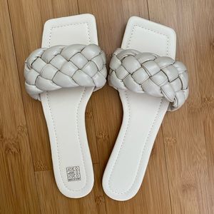 Minimalist Braided Slide Sandals